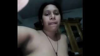 Aunty masturbating