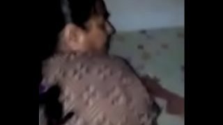 mature punjabi aunty hardcore doggy fuck by lover from behind