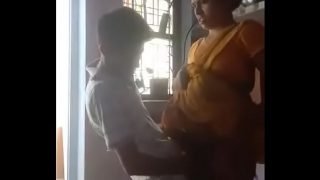 Owner Son Fucking Maid while Cooking
